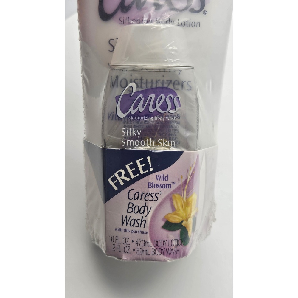 Caress Silkening Wild Blossom Body Lotion 16oz Rare Discontinued Wash New Sealed - Picture 12 of 14